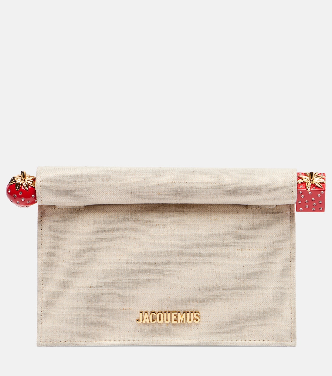 Clutch Rond Carré de lona | Jacquemus