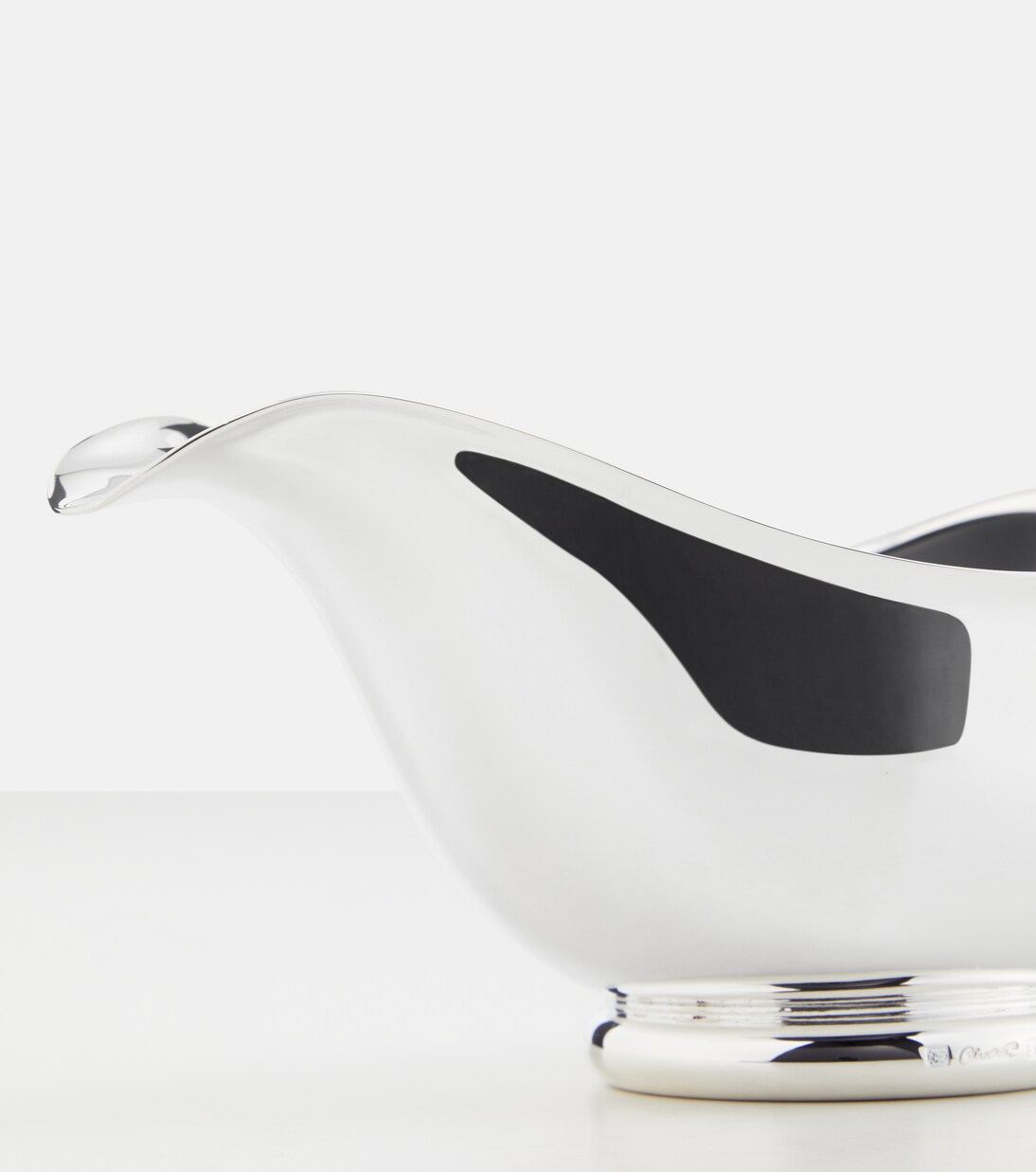 Vertigo Medium silver-plated gravy boat by Andrée Putman | Christofle