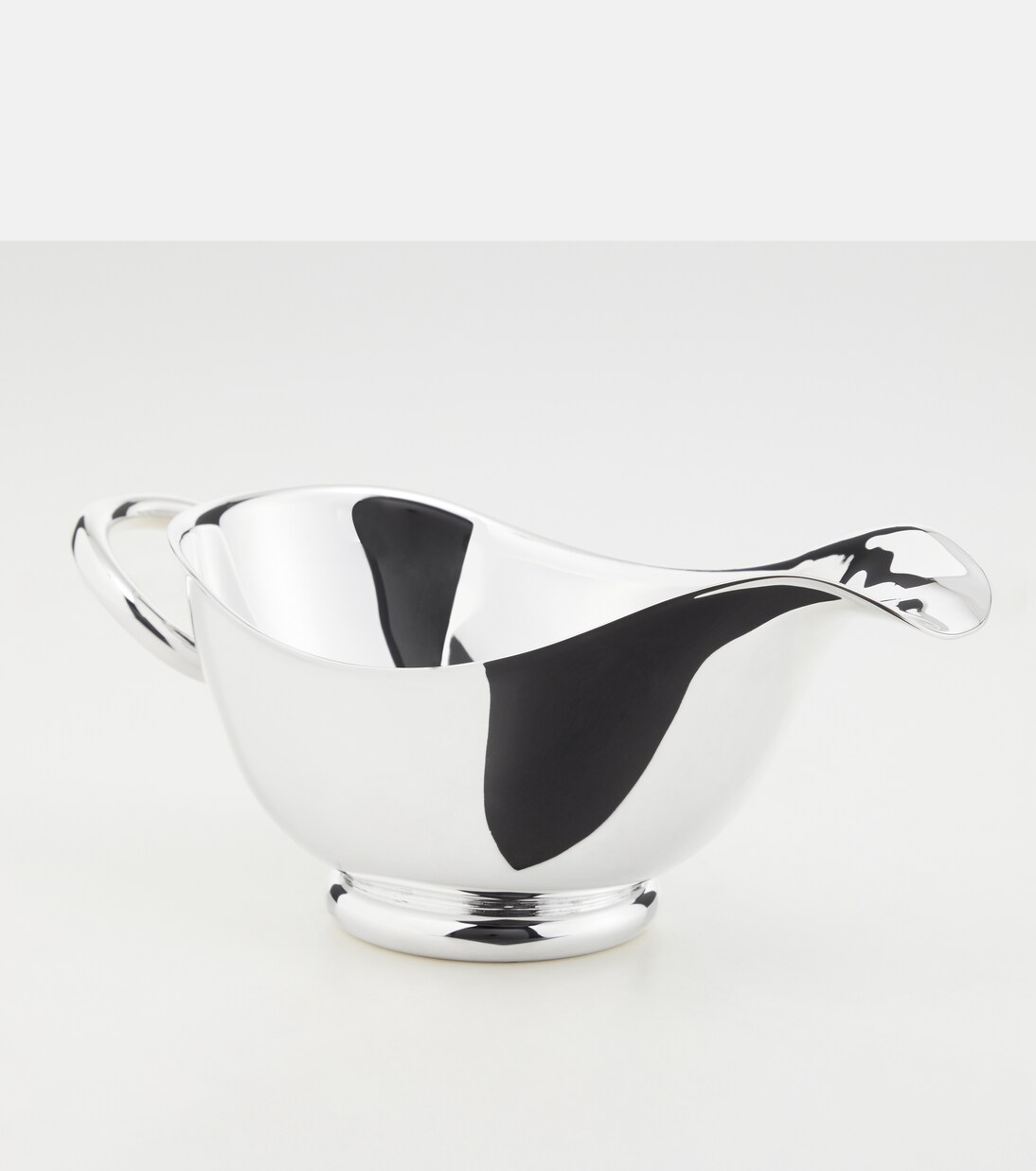 Vertigo Medium silver-plated gravy boat by Andrée Putman | Christofle