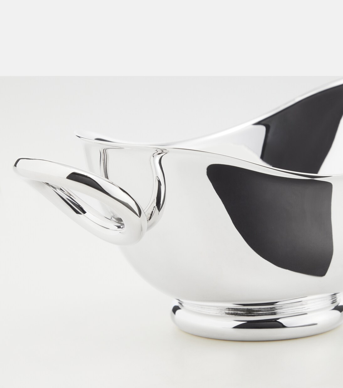Vertigo Medium silver-plated gravy boat by Andrée Putman | Christofle