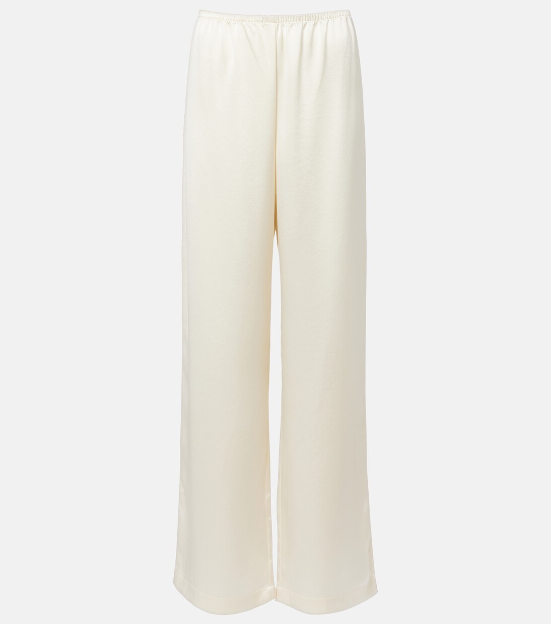 Pantaloni Barb in raso a vita media | Leset