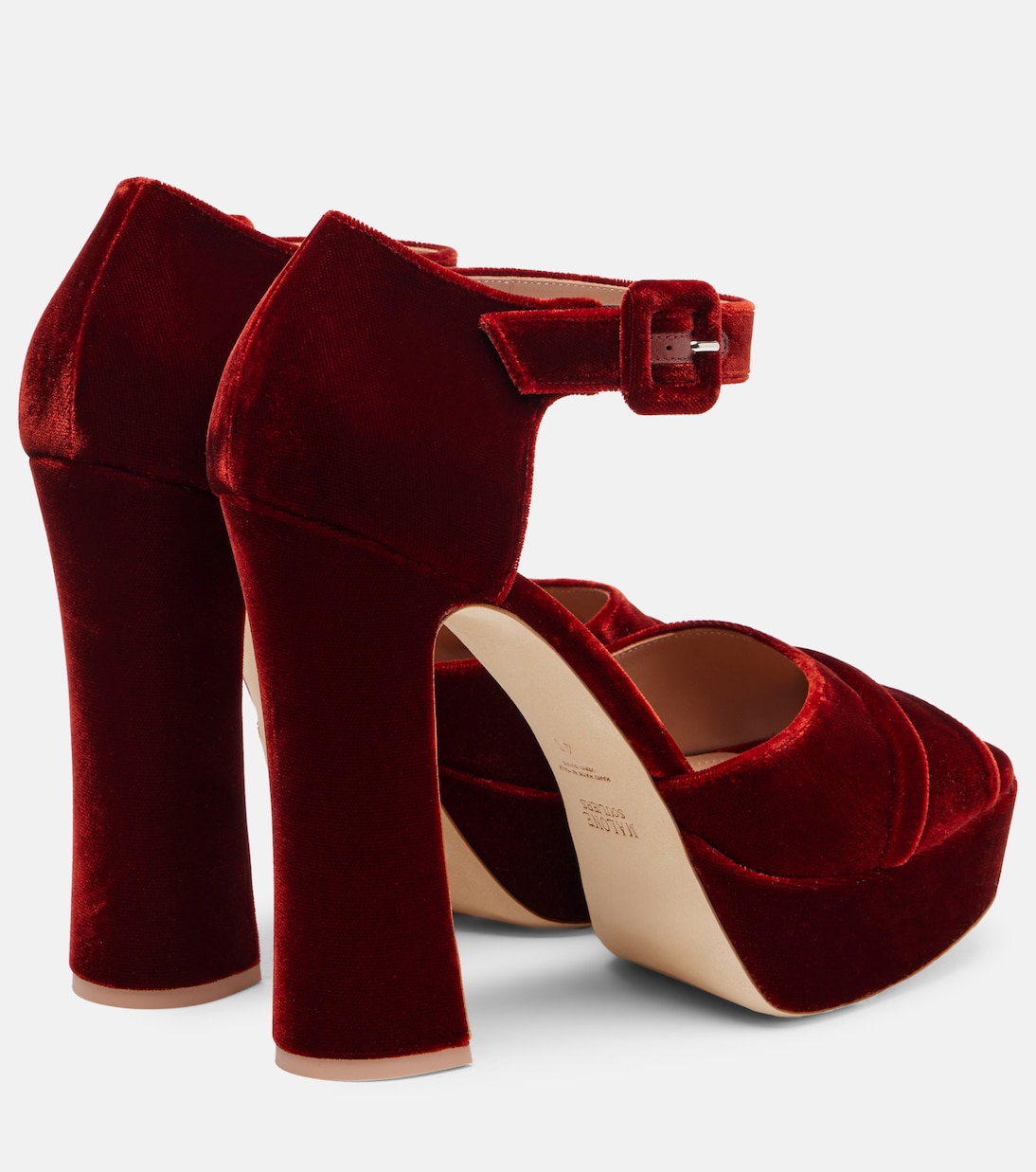 Sandalias Yuri 125 de terciopelo | Malone Souliers