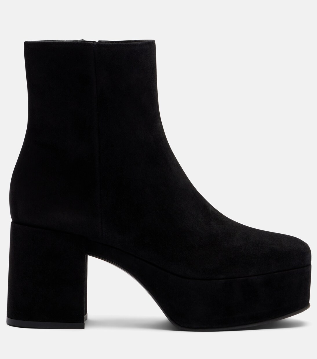 35 suede platform ankle boots | Gianvito Rossi