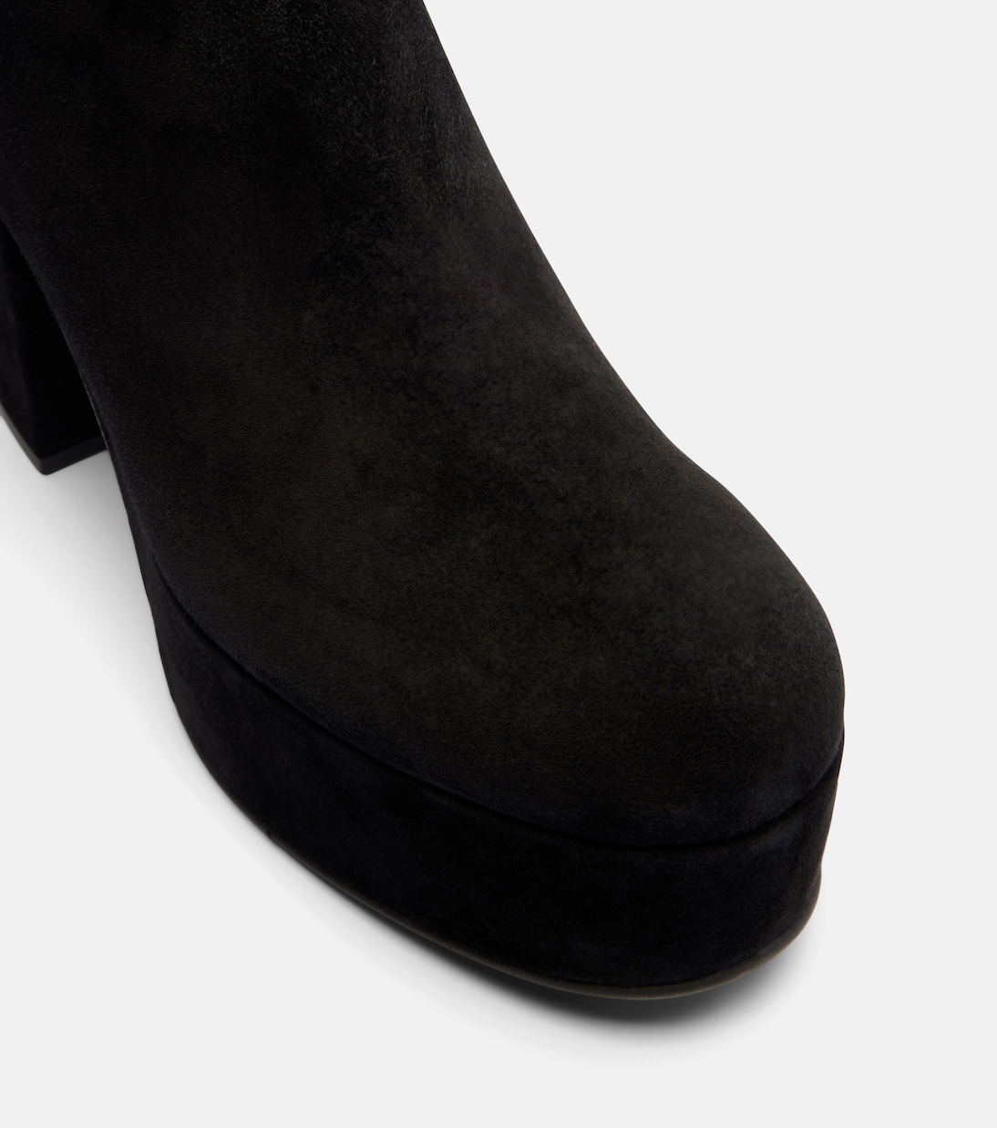 35 suede platform ankle boots | Gianvito Rossi