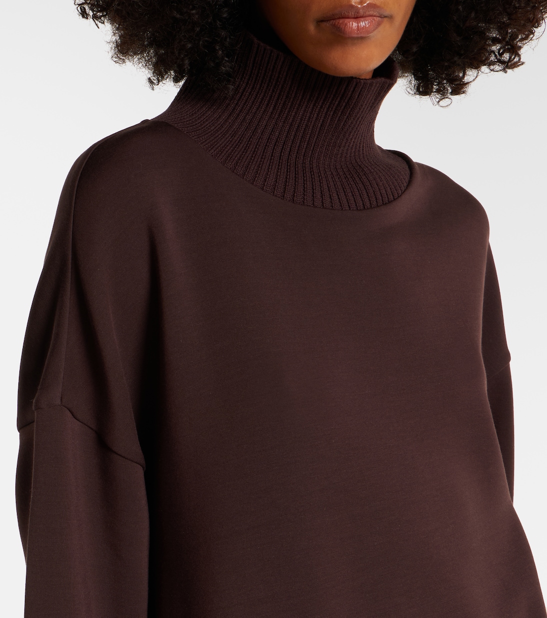 Barker jersey turtleneck sweater | Varley