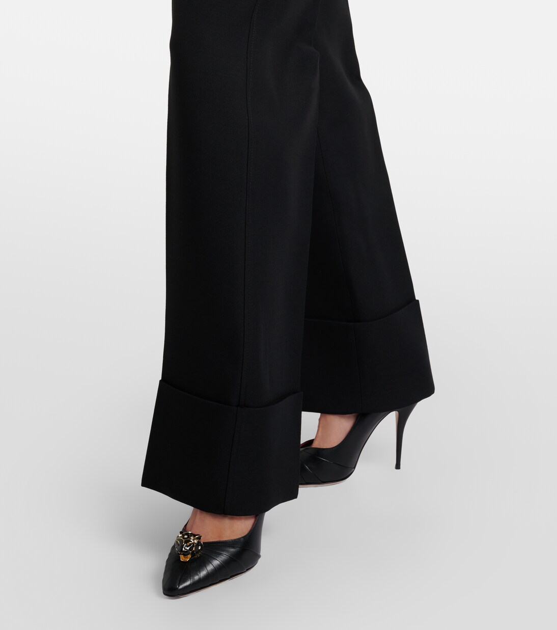 Pantalones anchos de Crepe Couture | Valentino