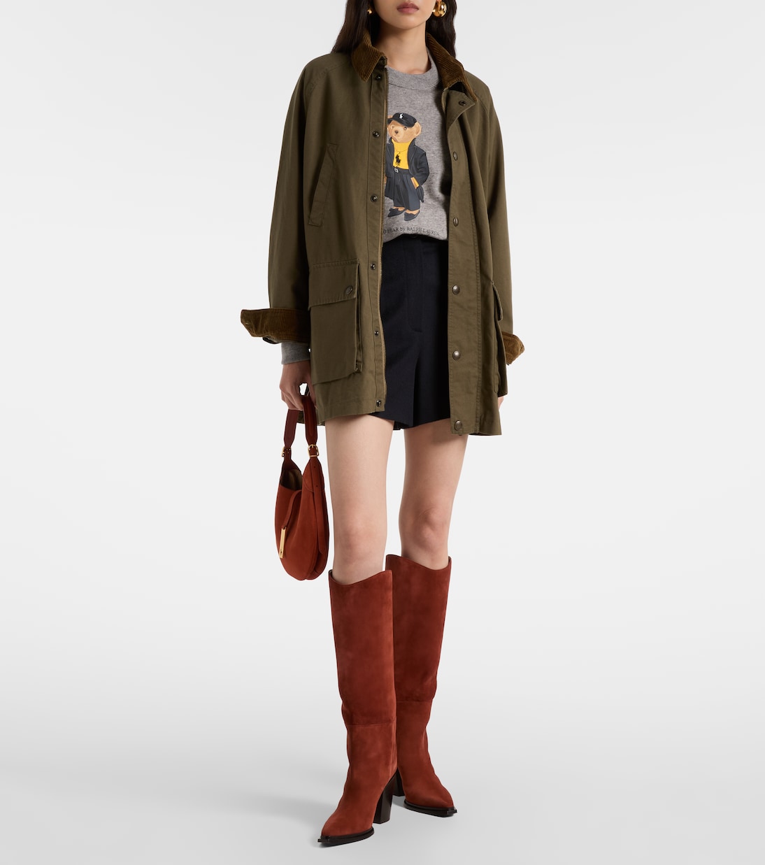Polo Bear cotton-blend fleece sweatshirt | Polo Ralph Lauren