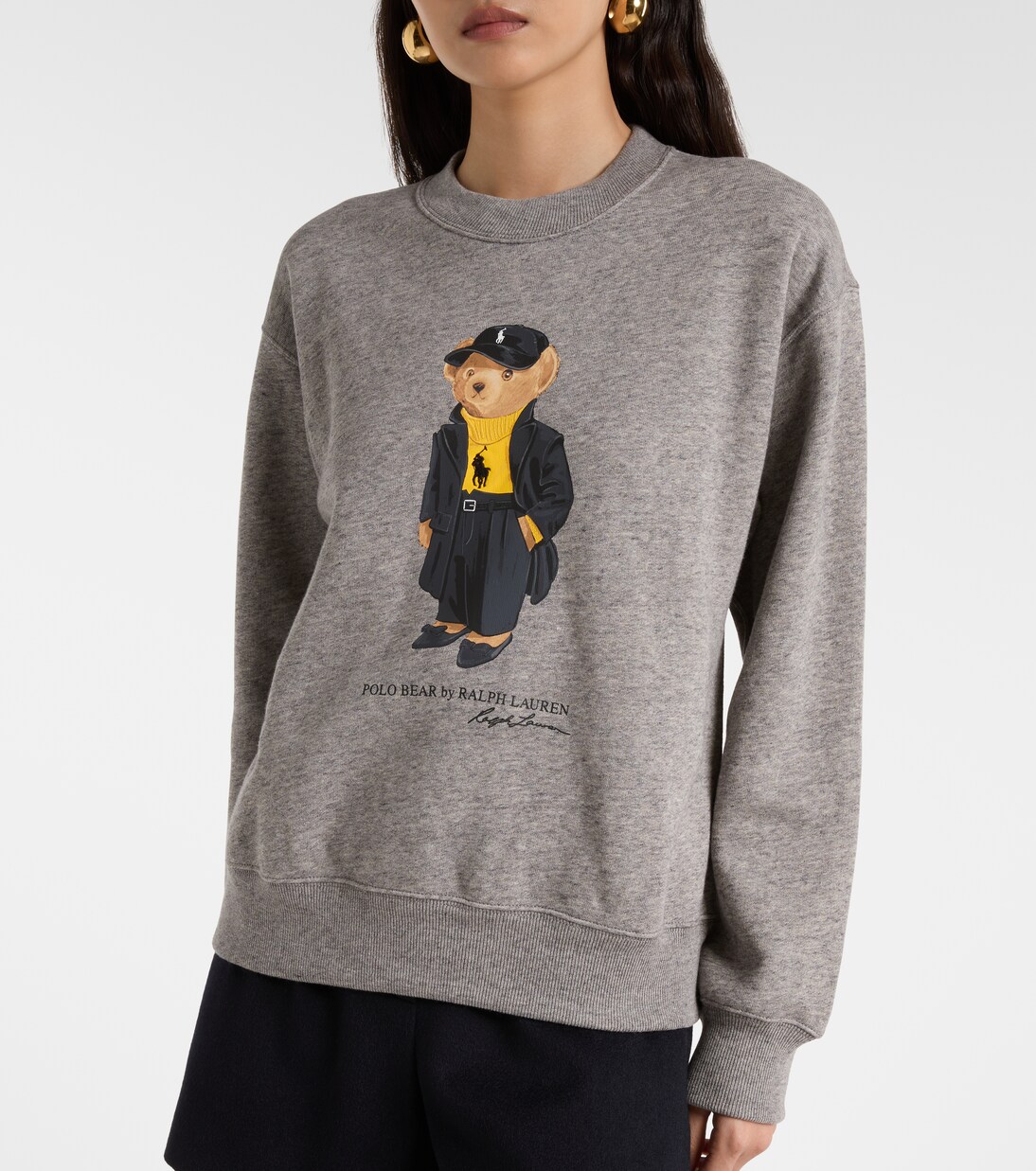 Polo Bear cotton-blend fleece sweatshirt | Polo Ralph Lauren