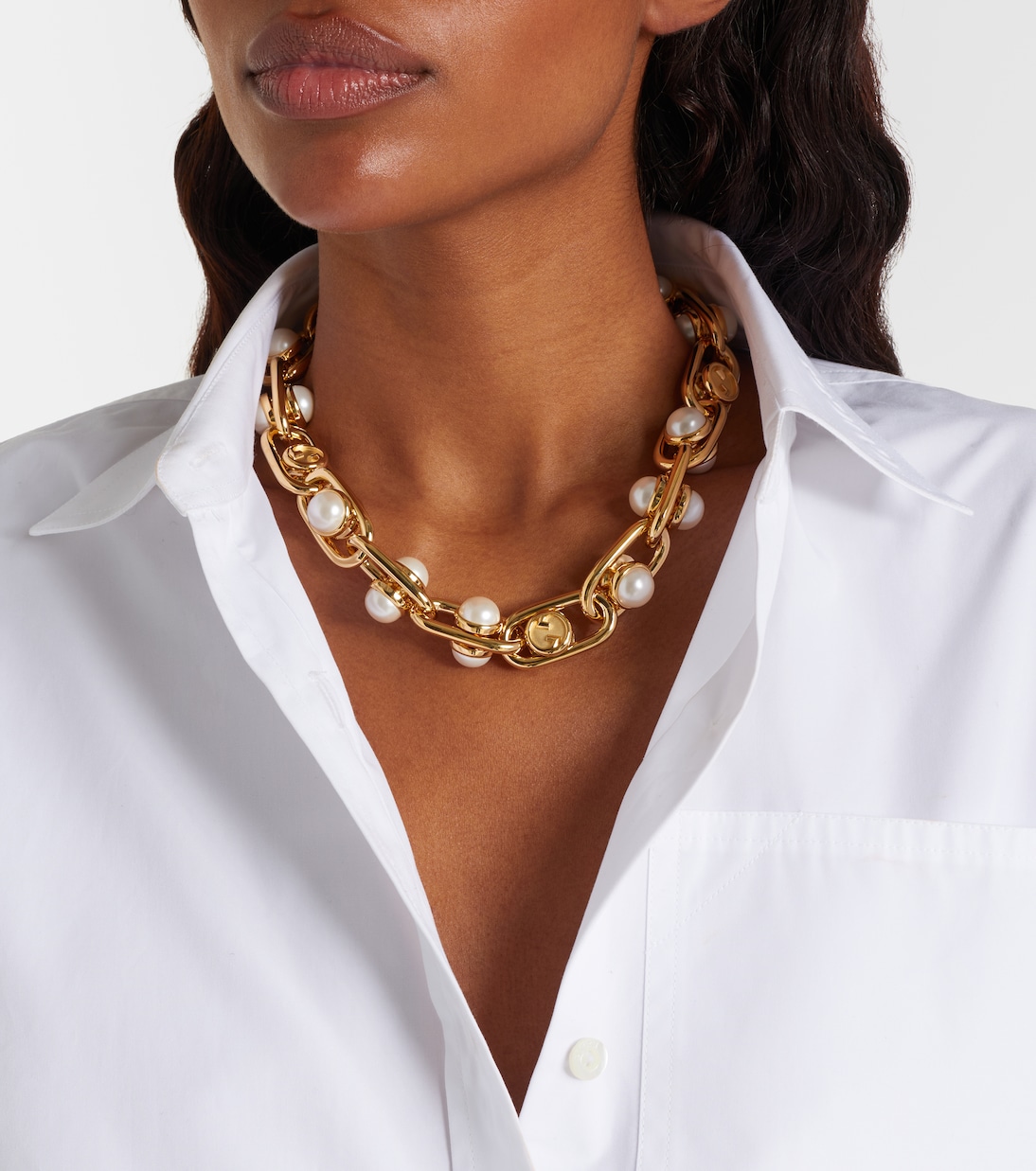 Collar con GG adornado | Gucci