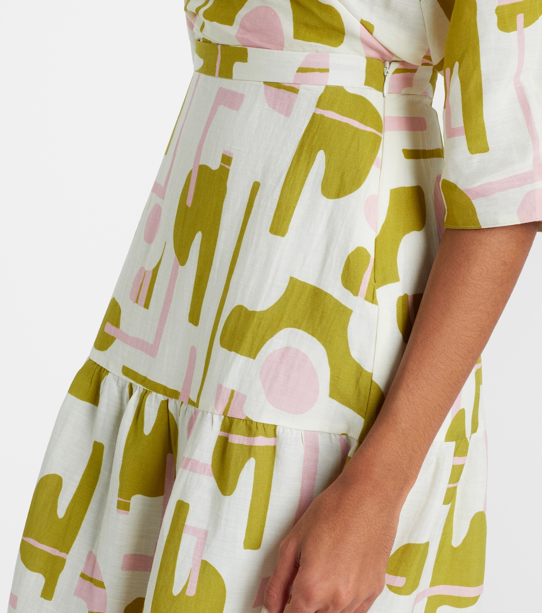 Balearic printed midi skirt | Adriana Degreas