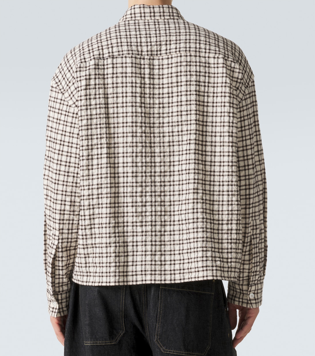 Nostra checked cotton shirt | Studio Nicholson