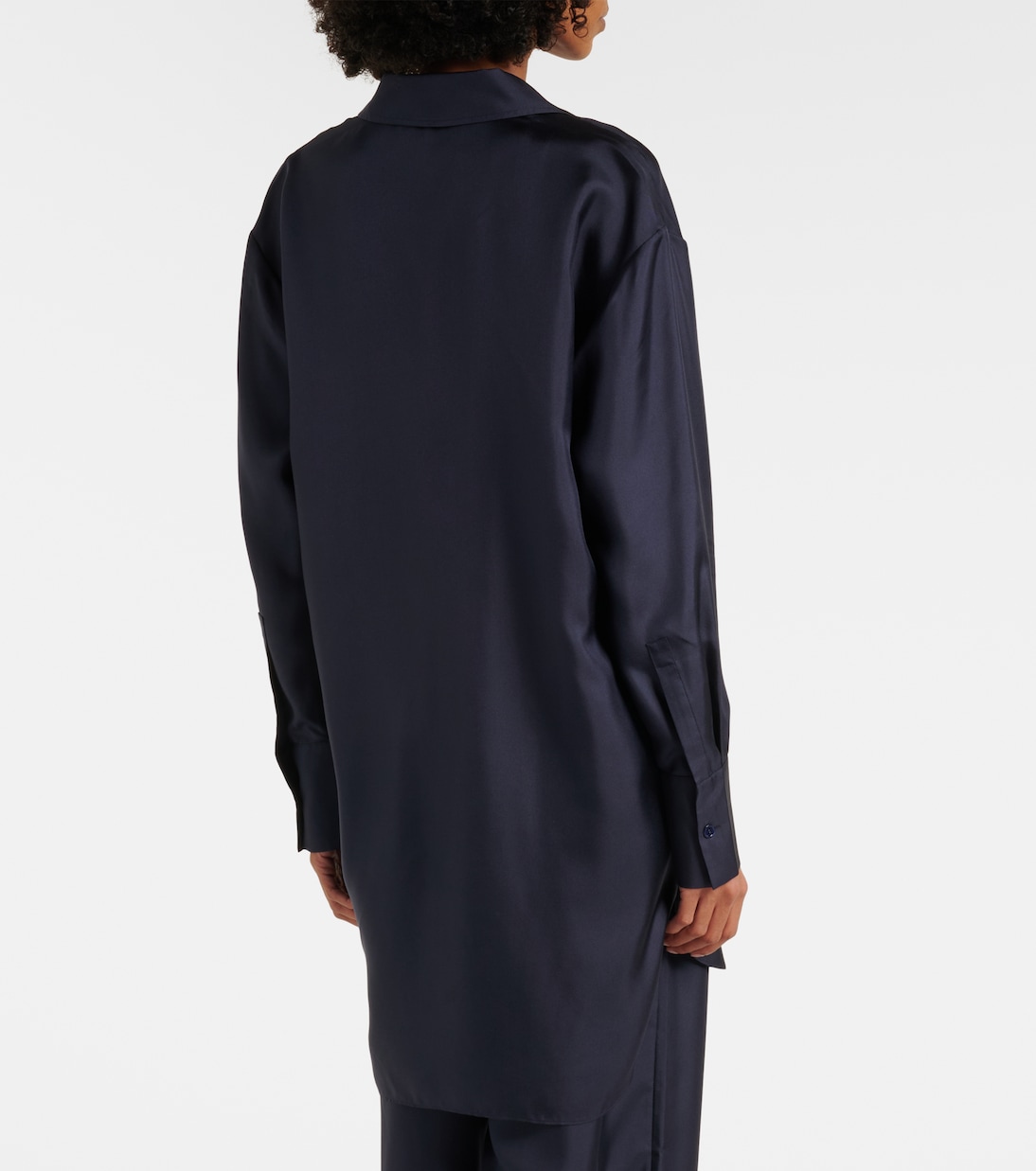 Camisa de seda oversized | Róhe