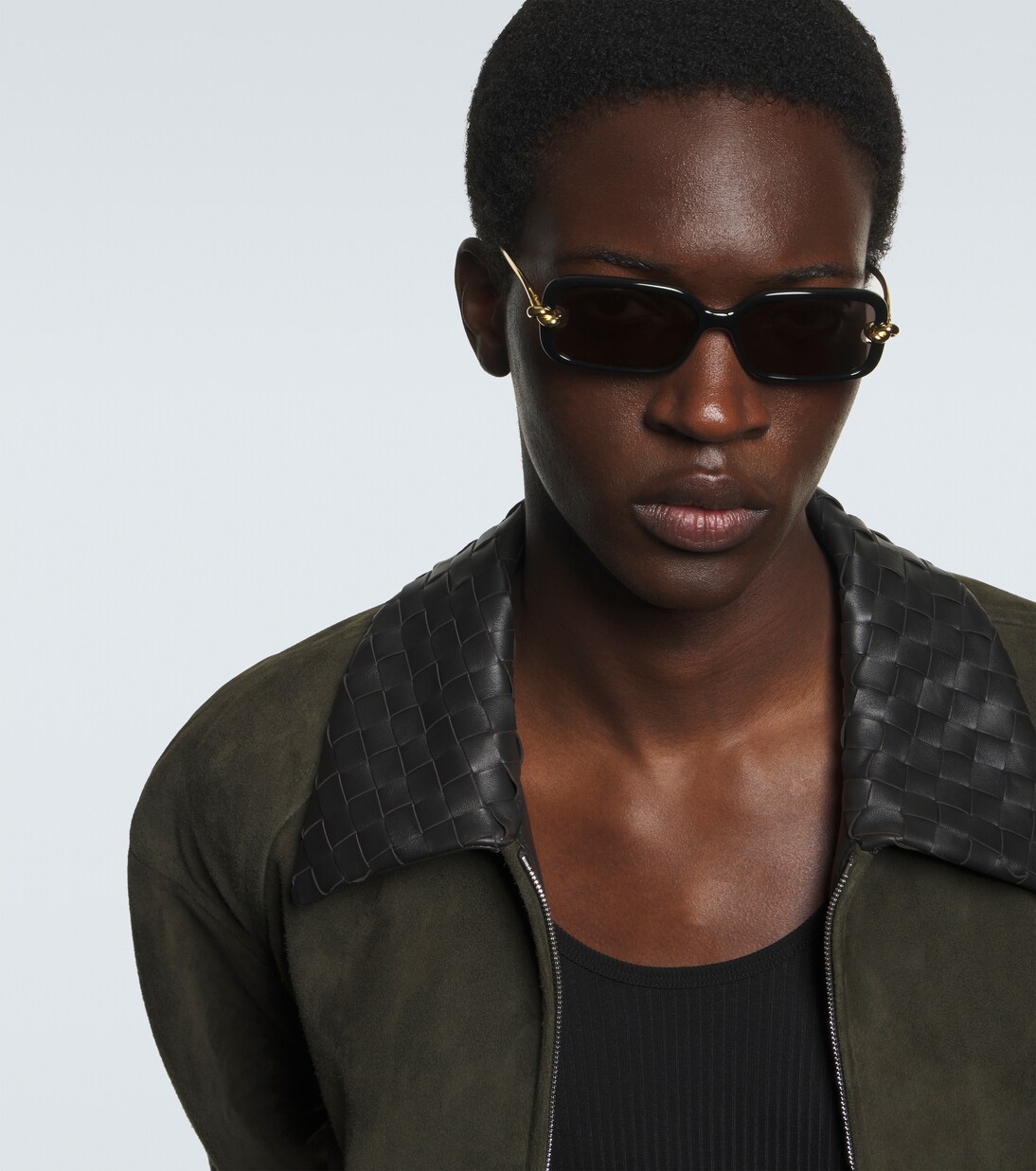 Eckige Sonnenbrille Knot | Bottega Veneta