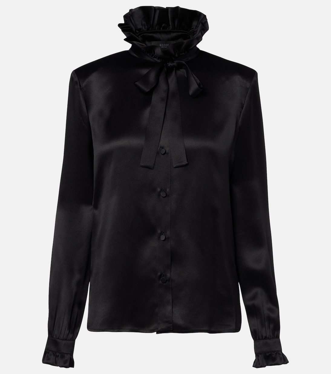 Blouse en satin de soie | Gucci