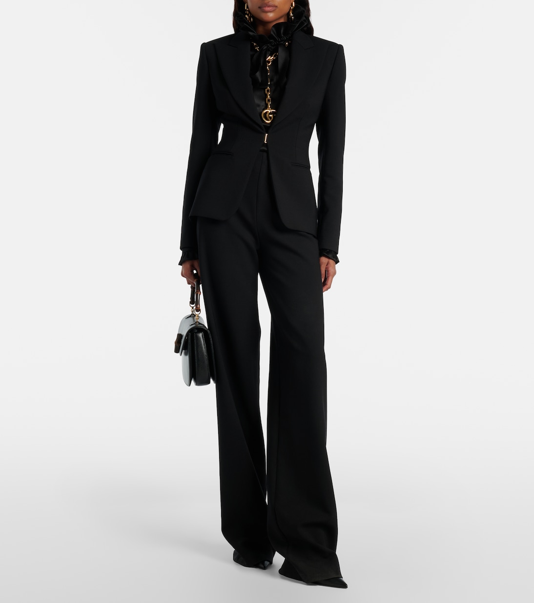 Blouse en satin de soie | Gucci