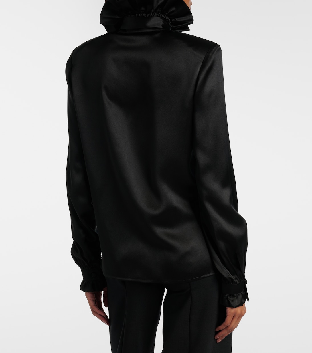 Blouse en satin de soie | Gucci