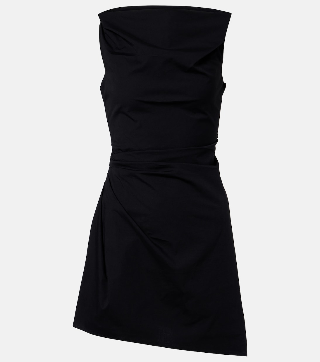 Robe Callie asymétrique en coton | Staud