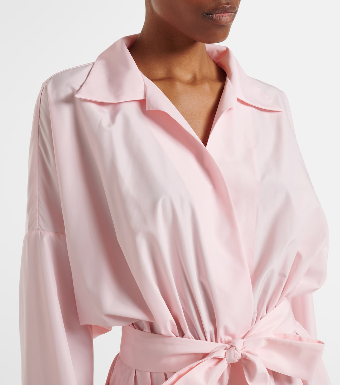 Belted shirt dress | Norma Kamali
