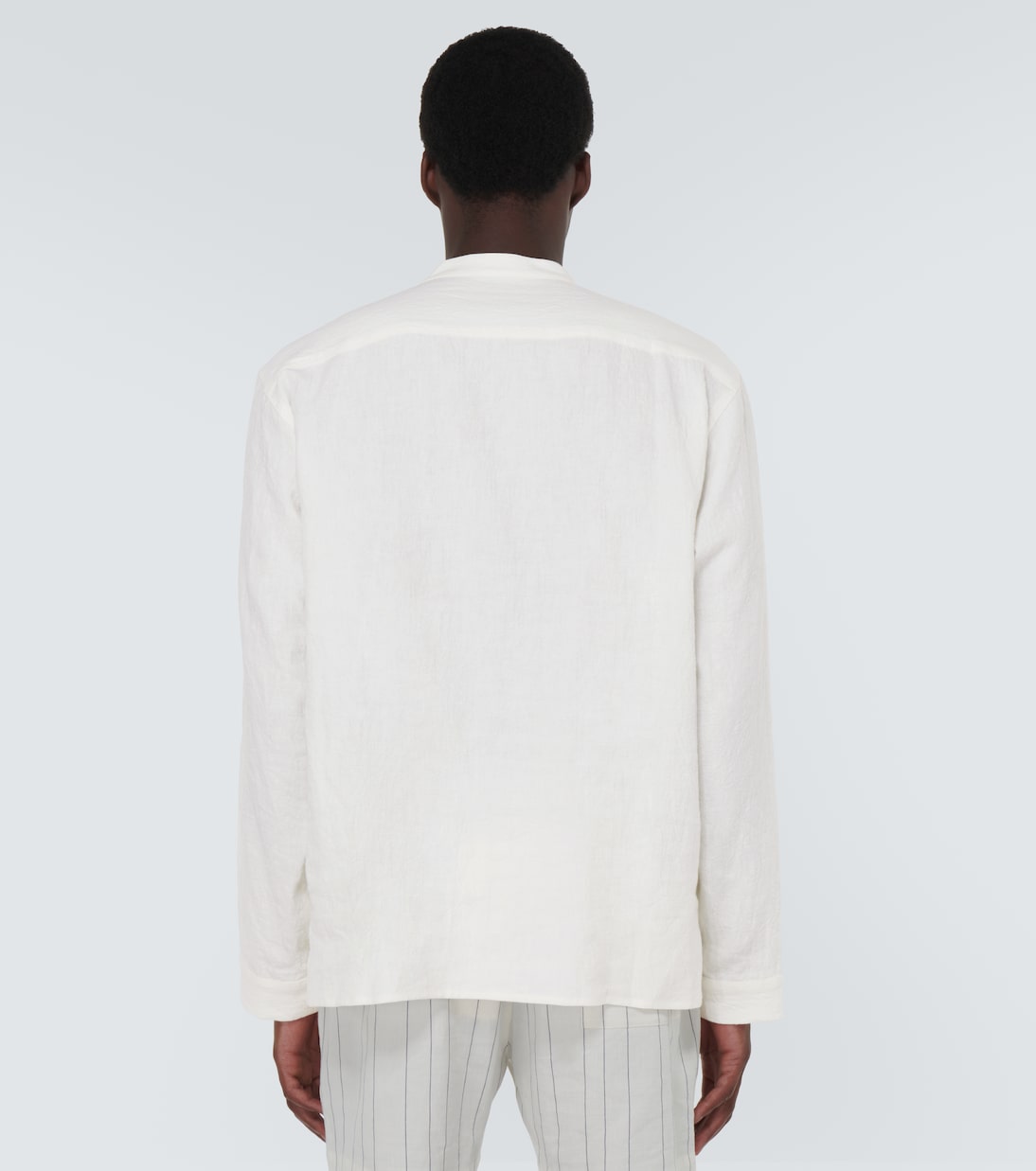 Camisa Artist de lino y algodón | Commas