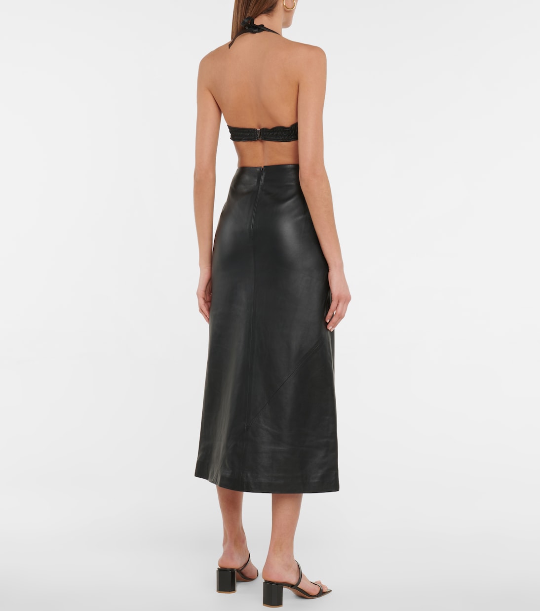 Leather bralette | Dodo Bar Or