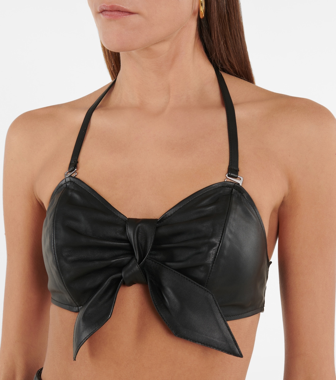 Leather bralette | Dodo Bar Or
