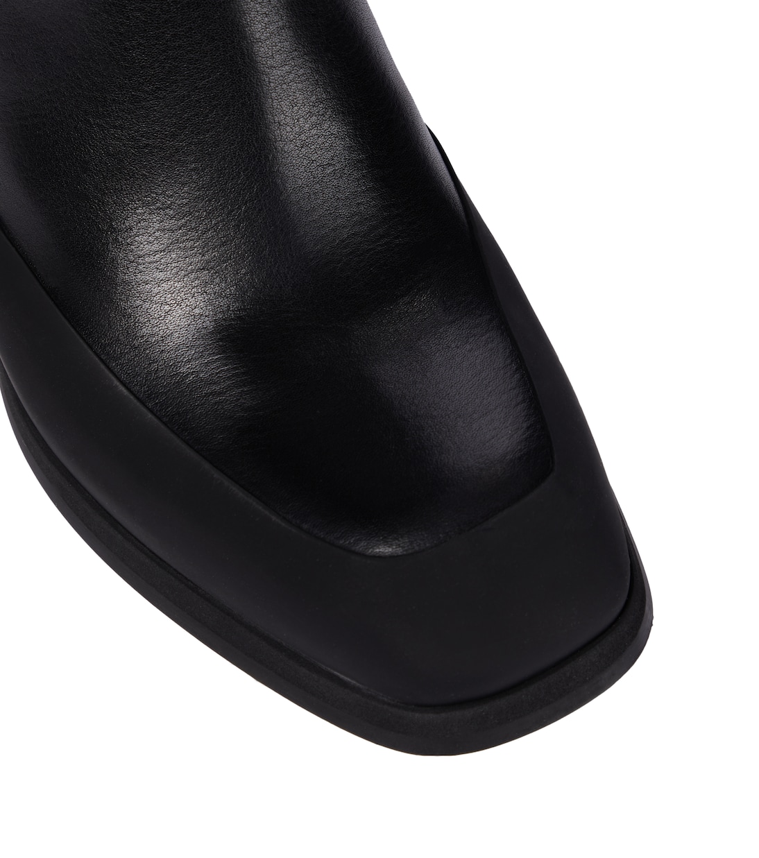 Grunge leather boots | The Row