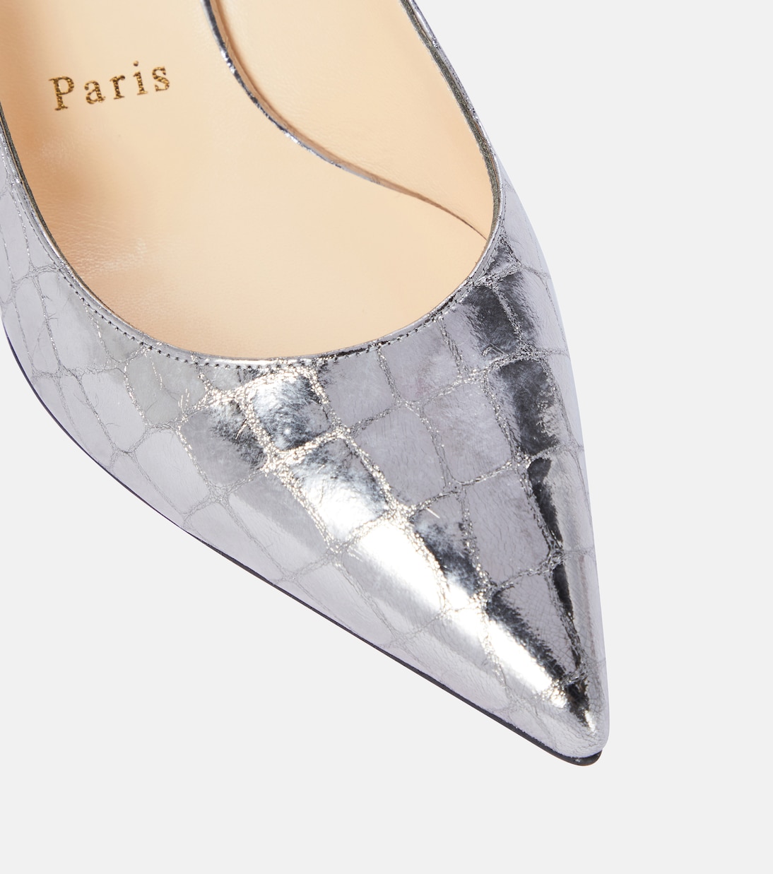Escarpins Kate 55 en cuir embossé | Christian Louboutin