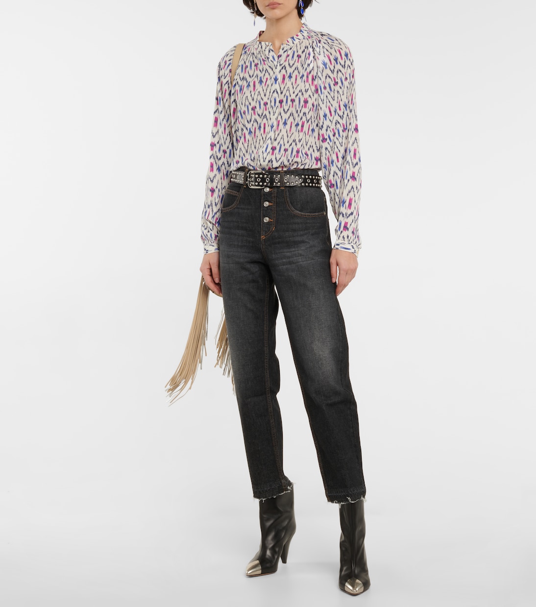 Aurora printed blouse | Marant Etoile