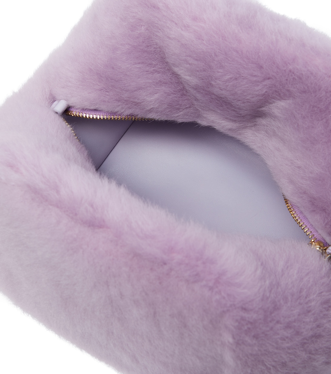 Puffy Pouch Small shearling shoulder bag | Loro Piana
