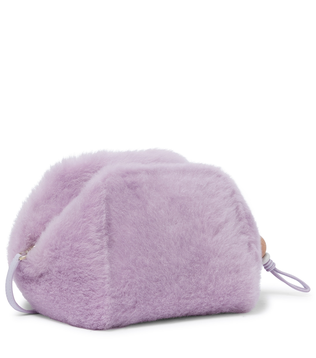 Puffy Pouch Small shearling shoulder bag | Loro Piana