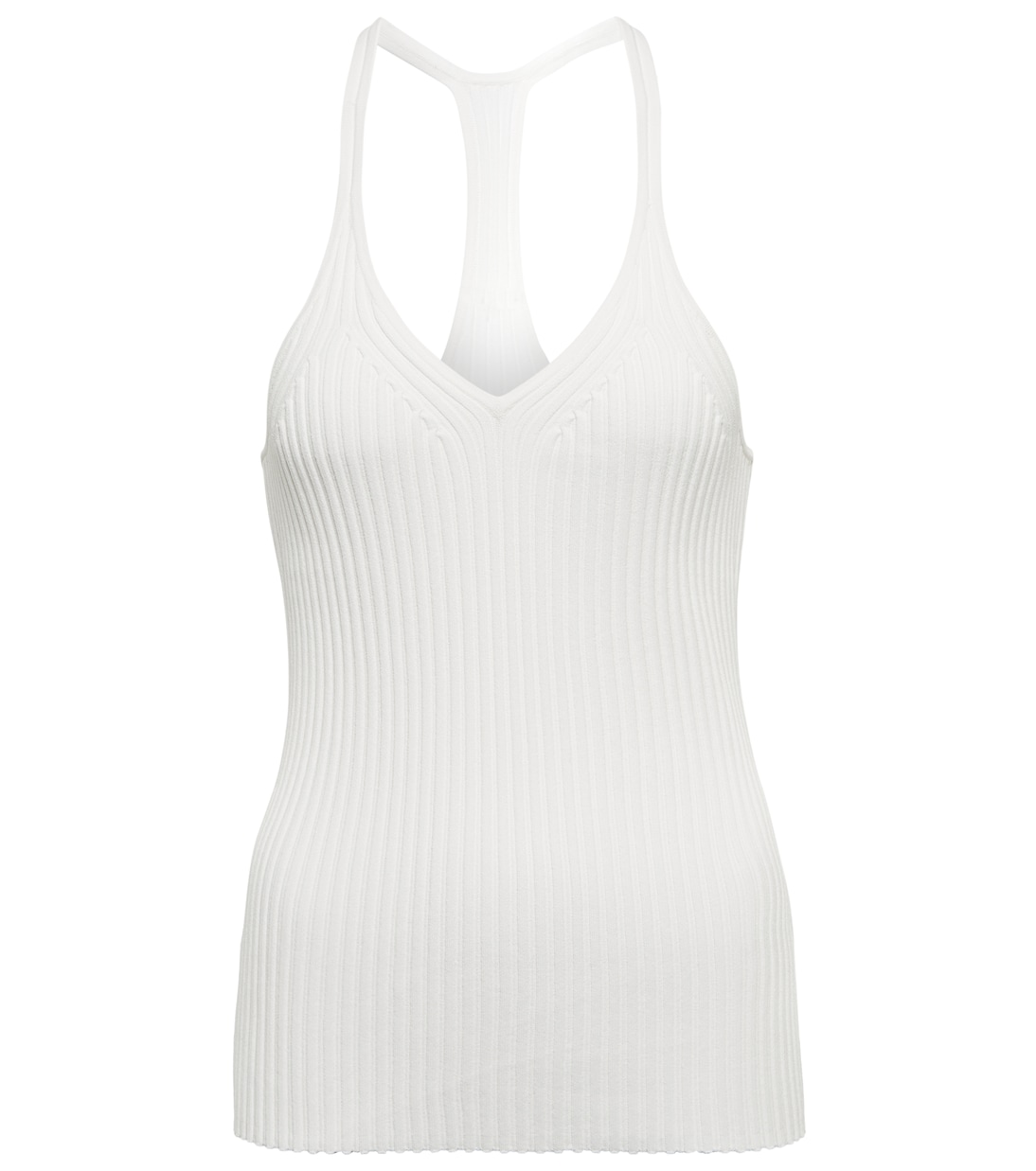 Top aus Rippstrick | Helmut Lang