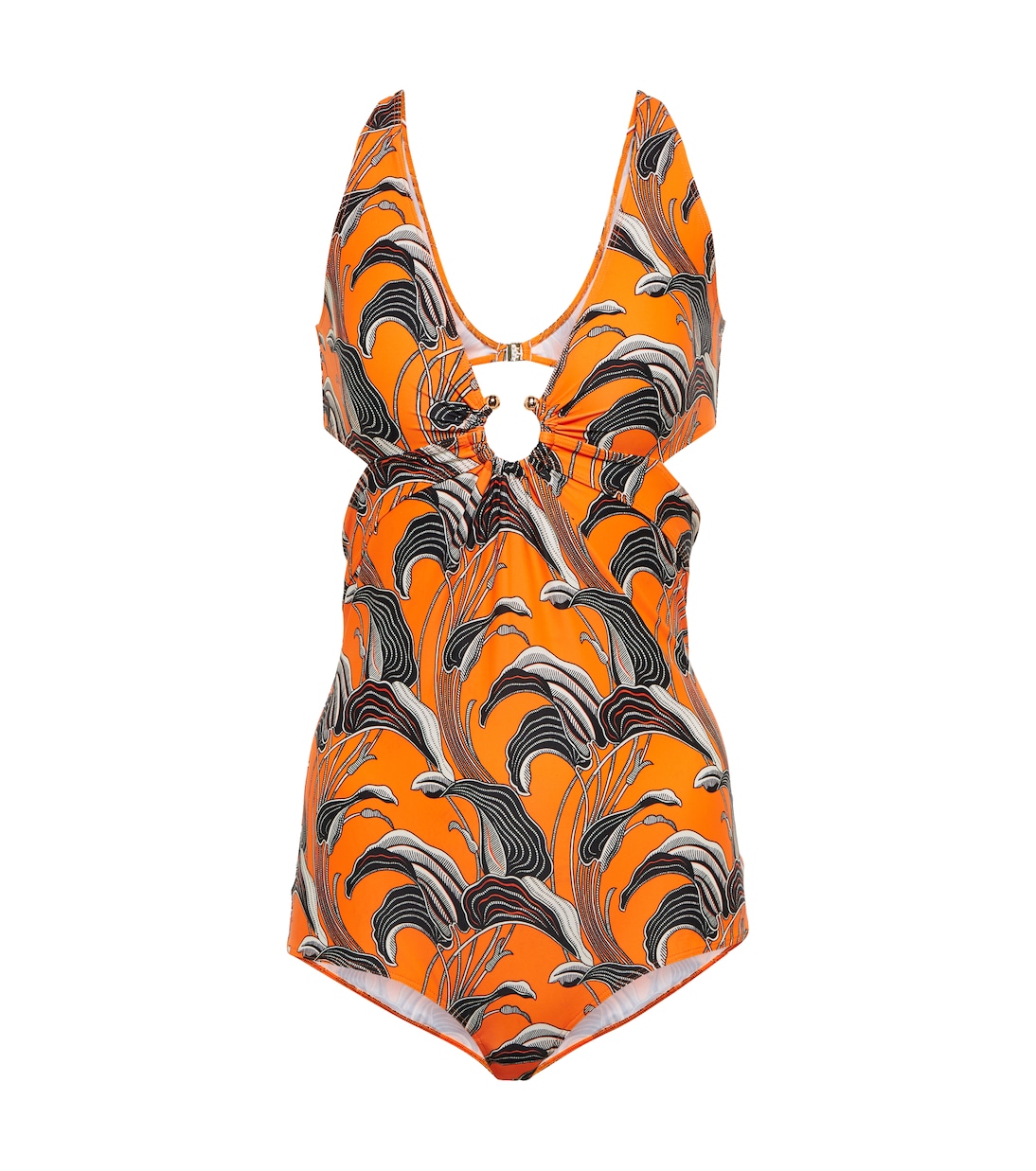 Bañador floral con abertura | Rabanne