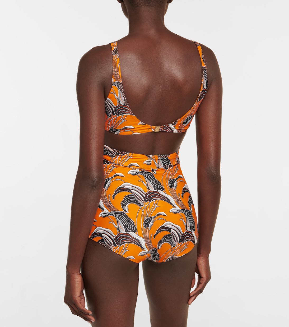Bañador floral con abertura | Rabanne