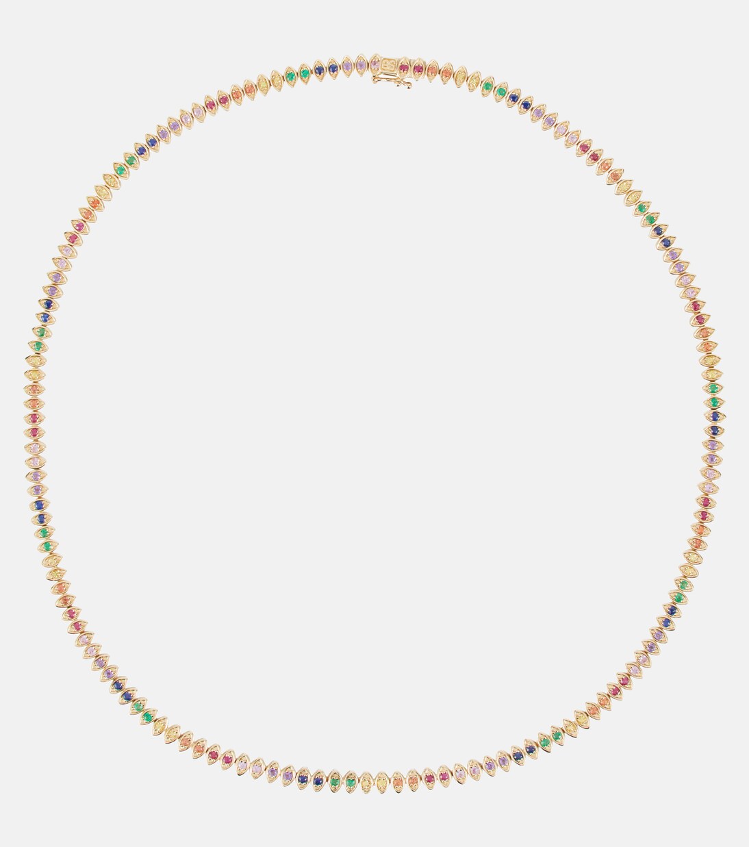 Collana in oro 14kt con Occhio Protettivo di Sydney Evan
