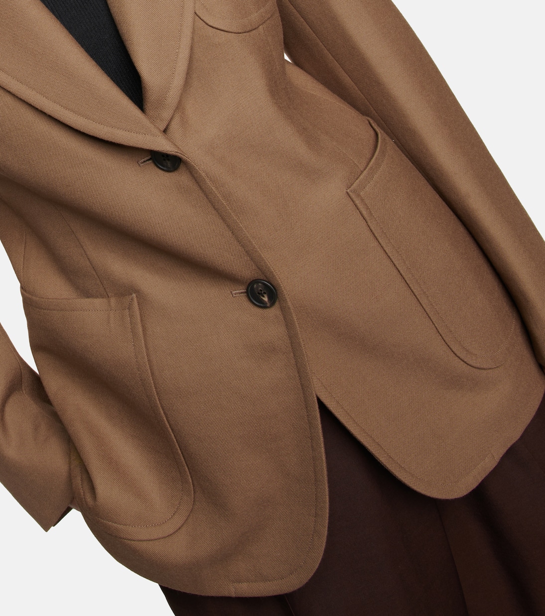 Milto wool and silk blazer | The Row