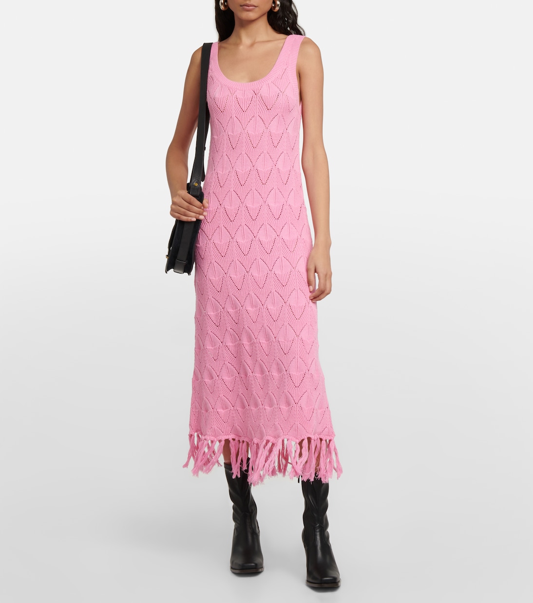 Vestido midi de algodón | Dodo Bar Or
