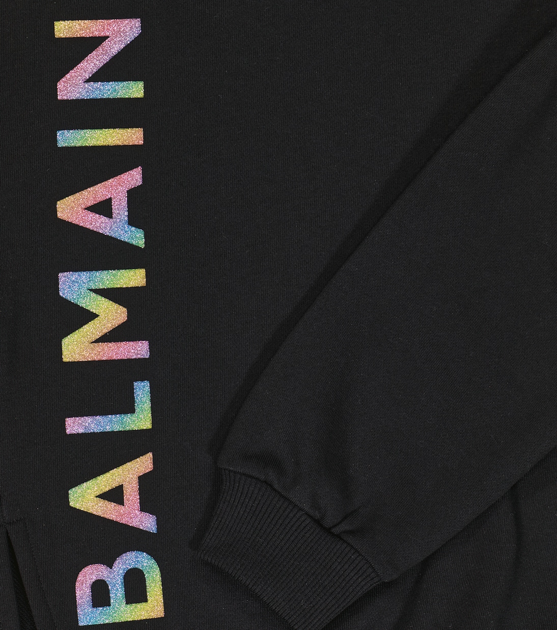 Sudadera de algodón con logo | Balmain Kids