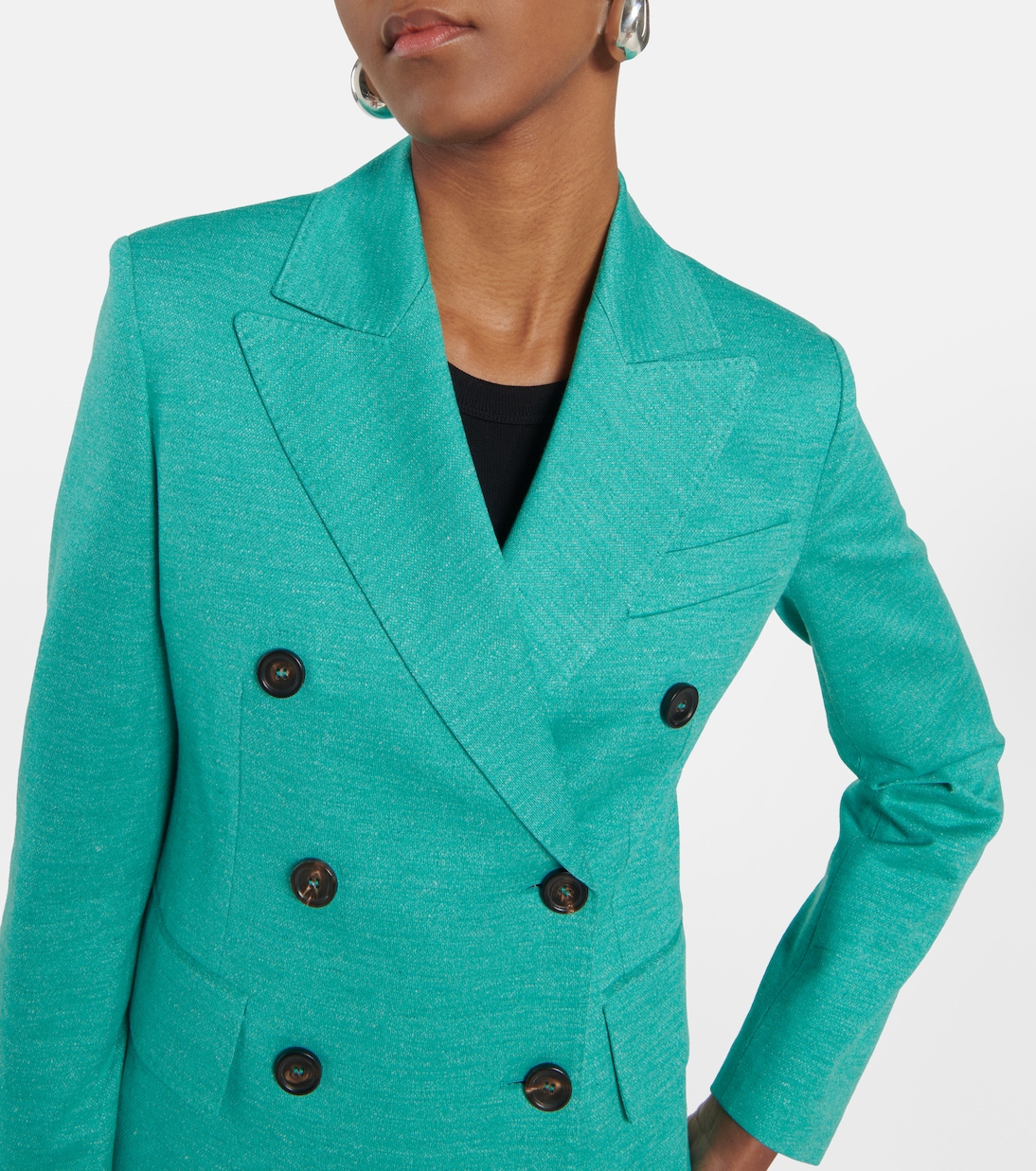 Blazer Zirlo en coton et lin | Max Mara