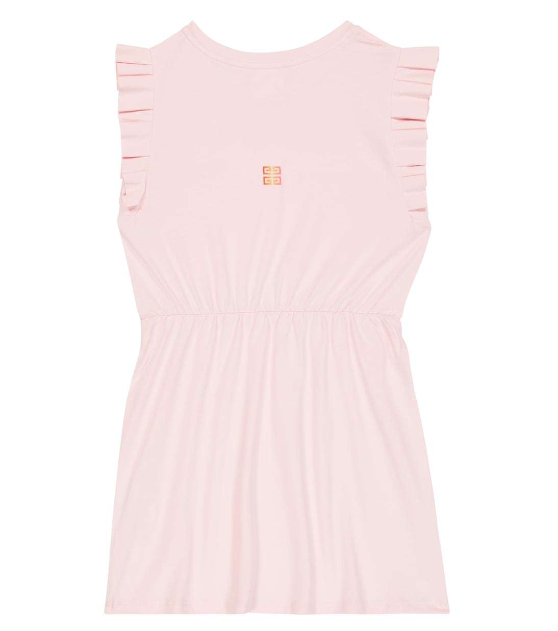 Abito in cotone con volant | Givenchy Kids