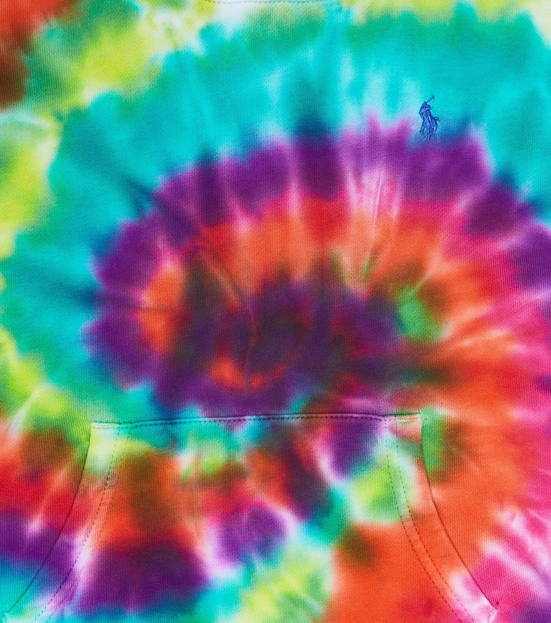 Sudadera con capucha de algodón tie-dye | Polo Ralph Lauren Kids