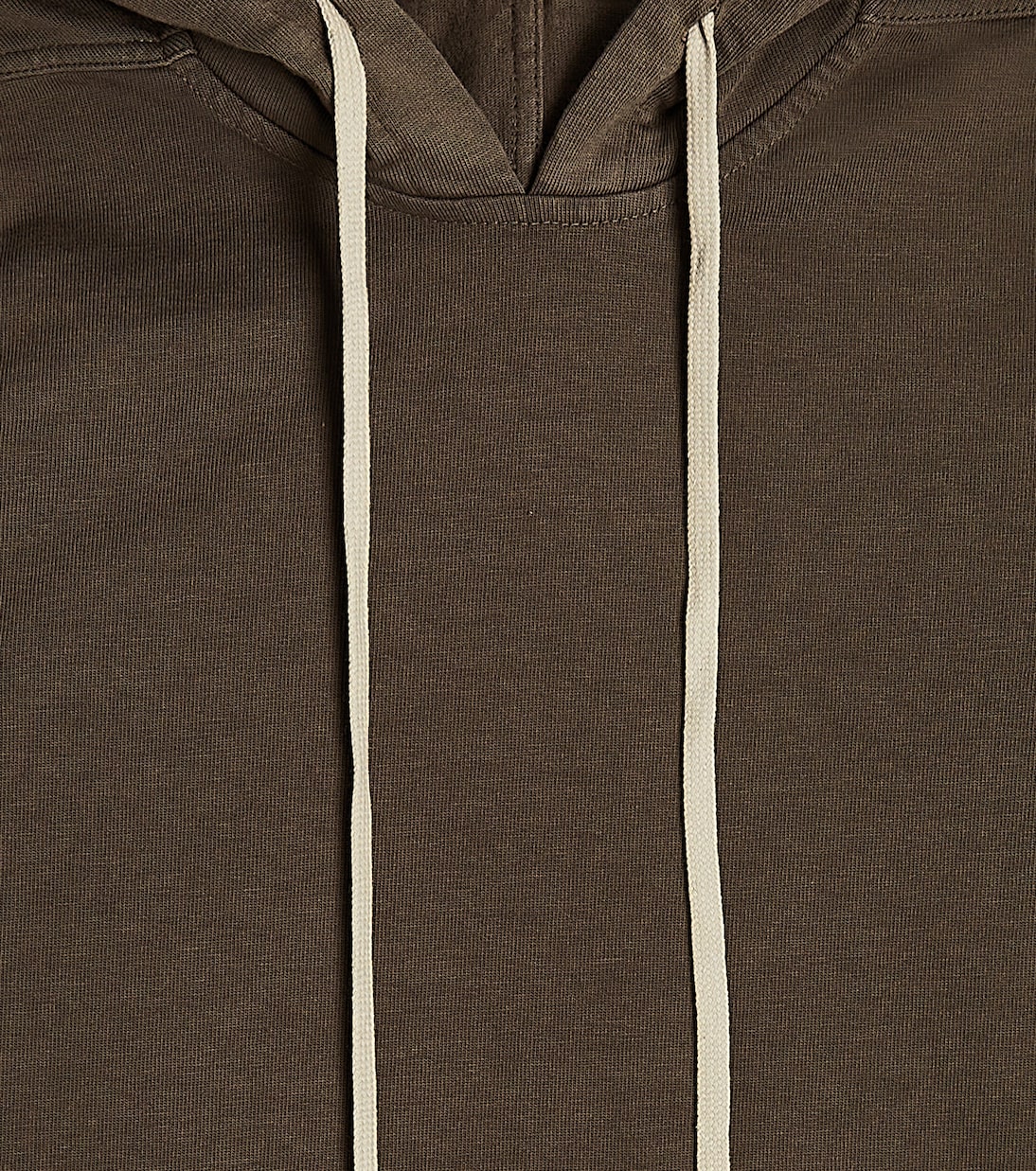 Felpa con cappuccio in jersey di cotone | Rick Owens Kids