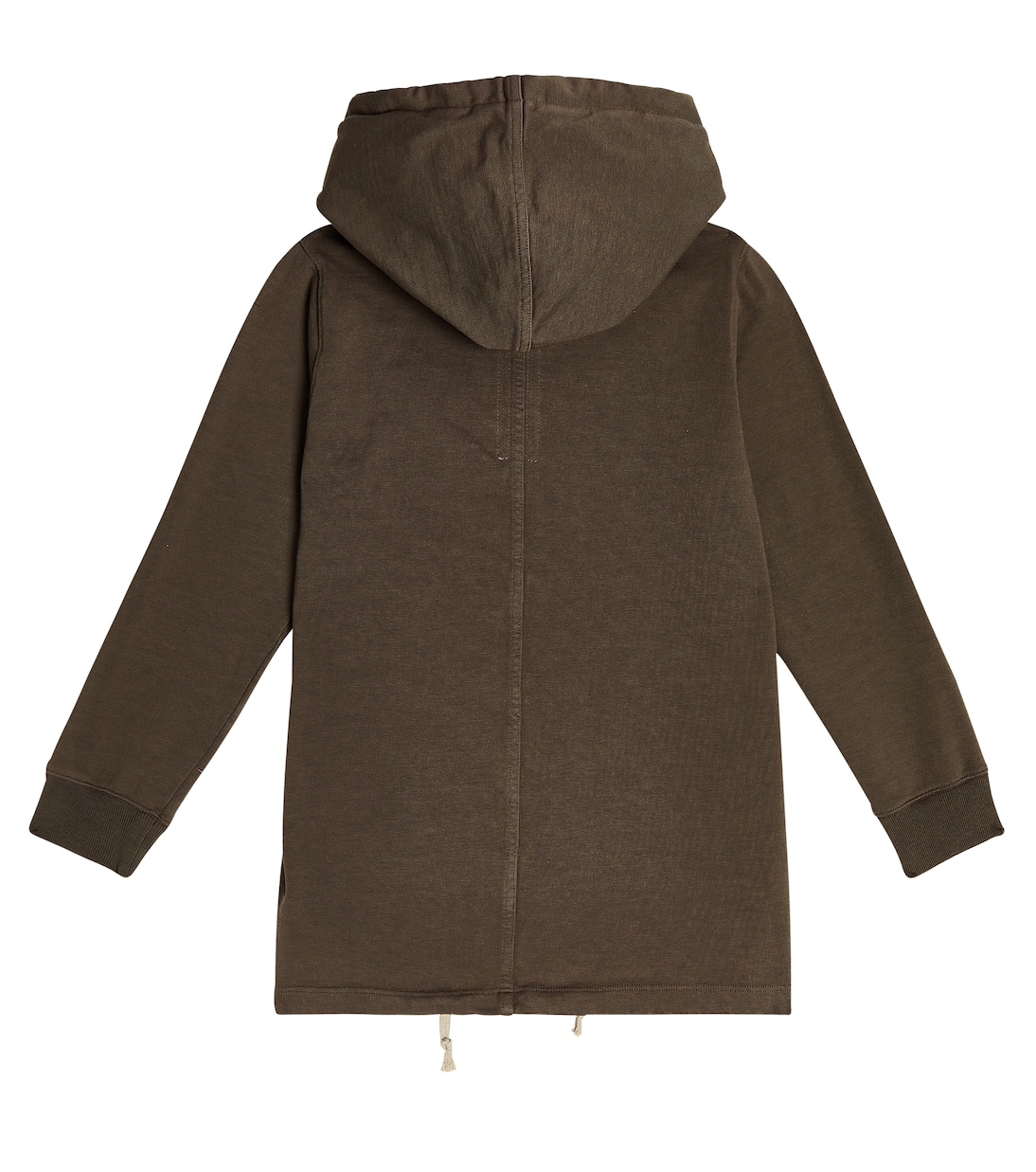 Felpa con cappuccio in jersey di cotone | Rick Owens Kids