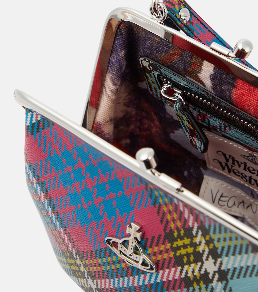 Clutch Granny Frame in tartan | Vivienne Westwood