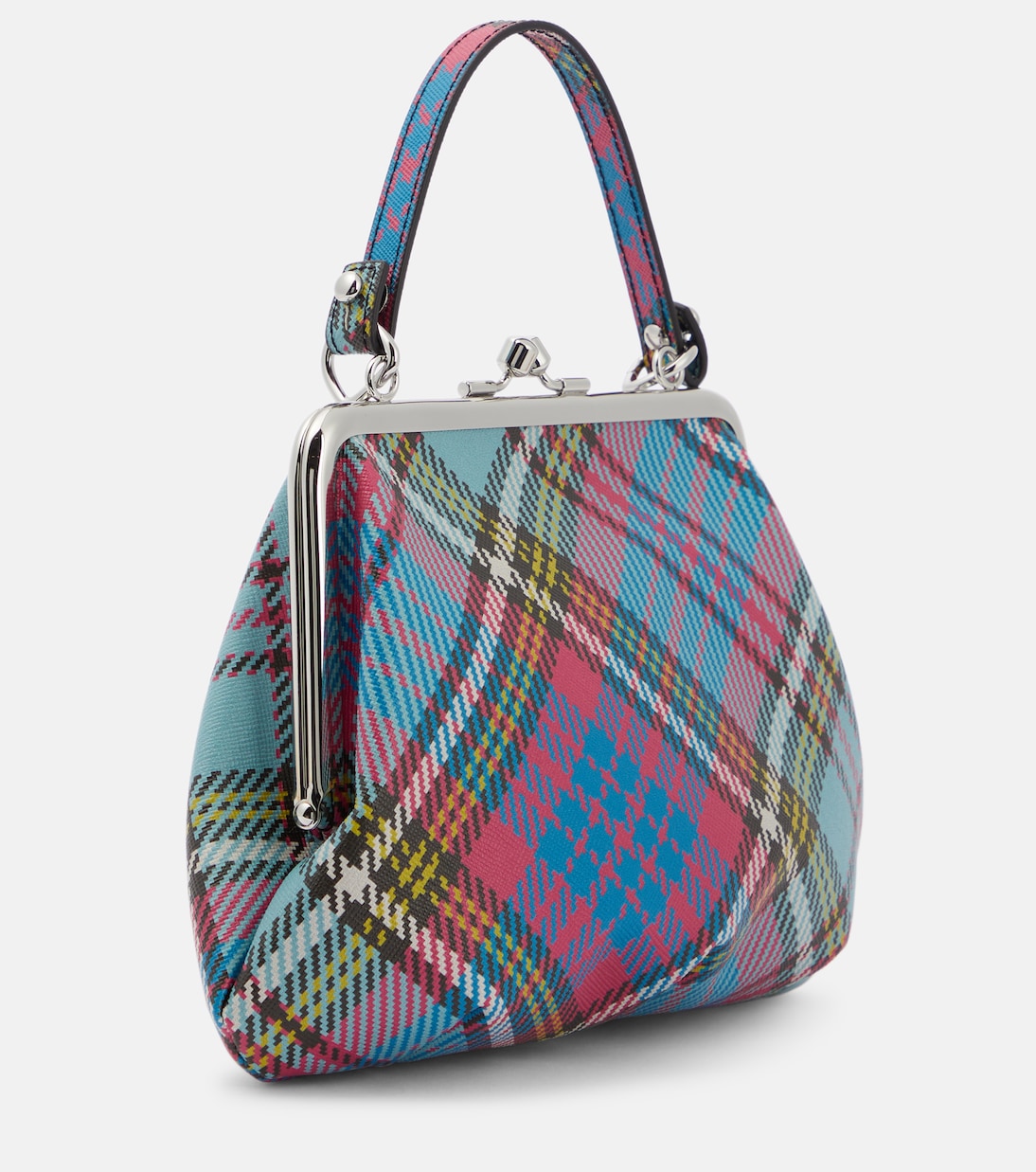 Clutch Granny Frame in tartan | Vivienne Westwood