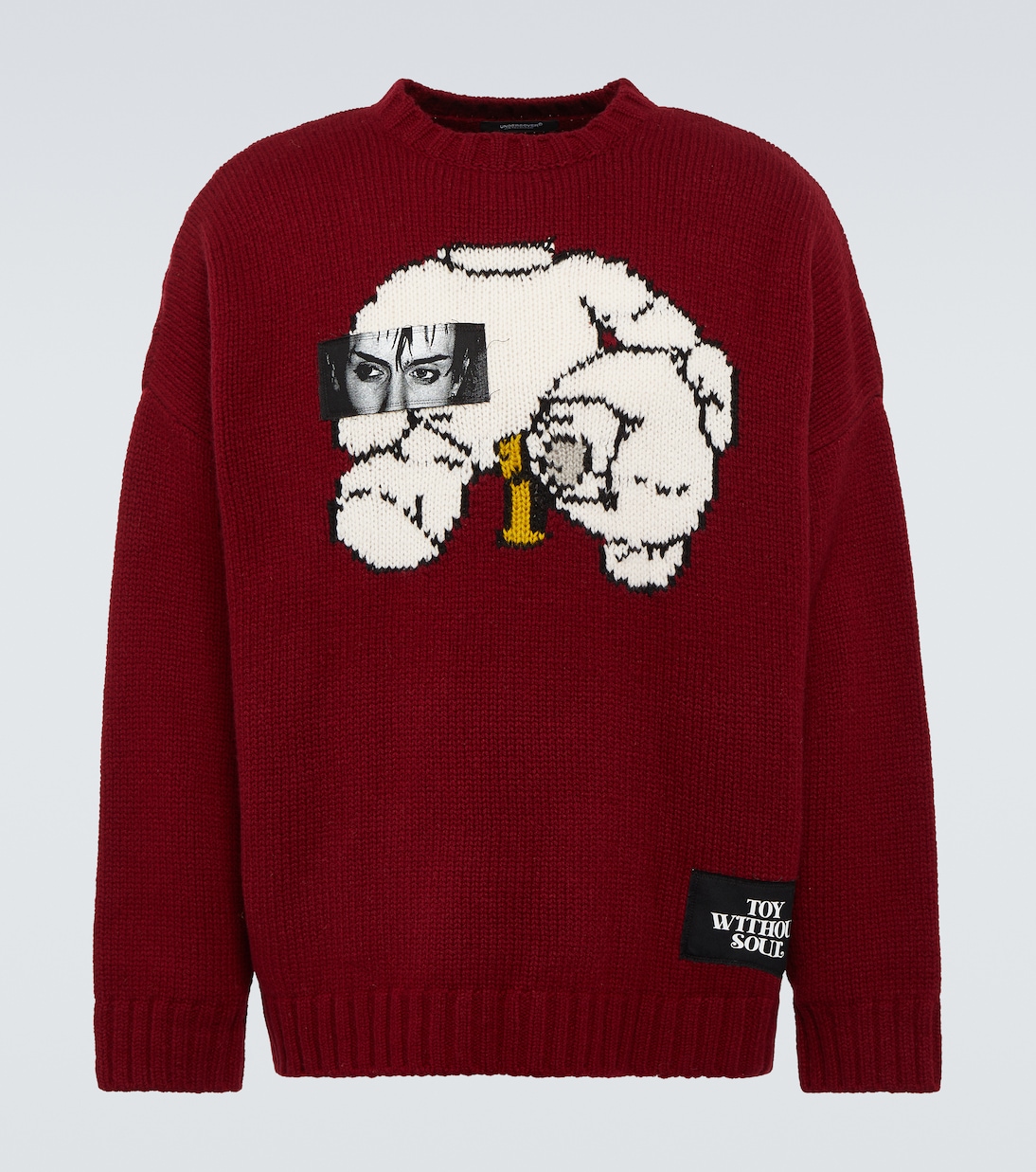 Intarsia wool sweater | Undercover