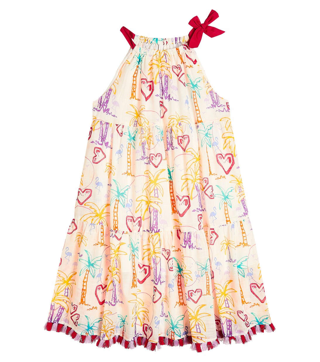 Abito Ginger in cotone con stampa | Zimmermann Kids
