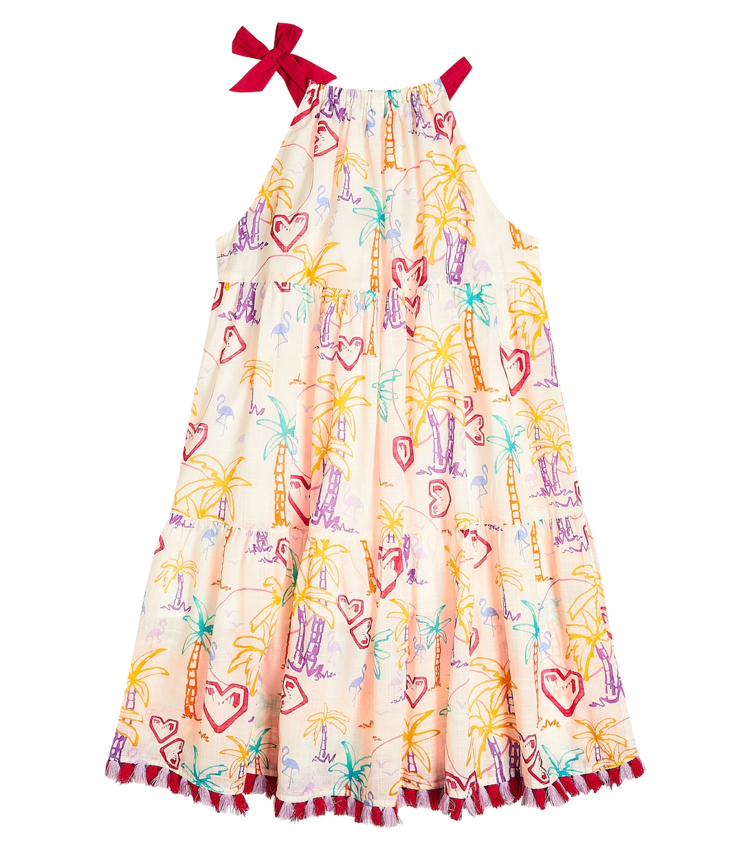 Abito Ginger in cotone con stampa | Zimmermann Kids