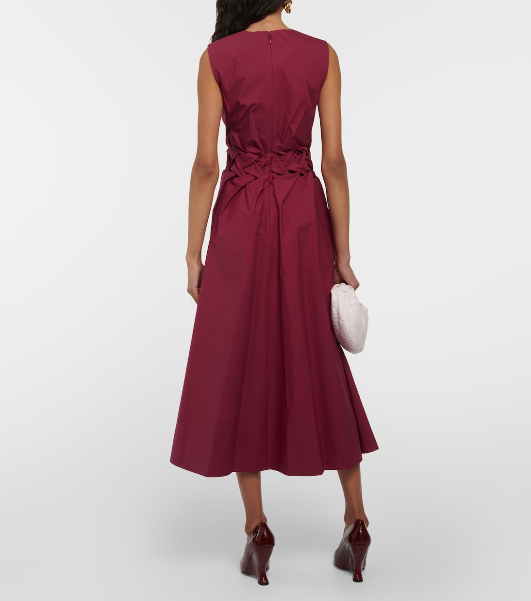 Eifal cotton poplin midi dress | Roksanda