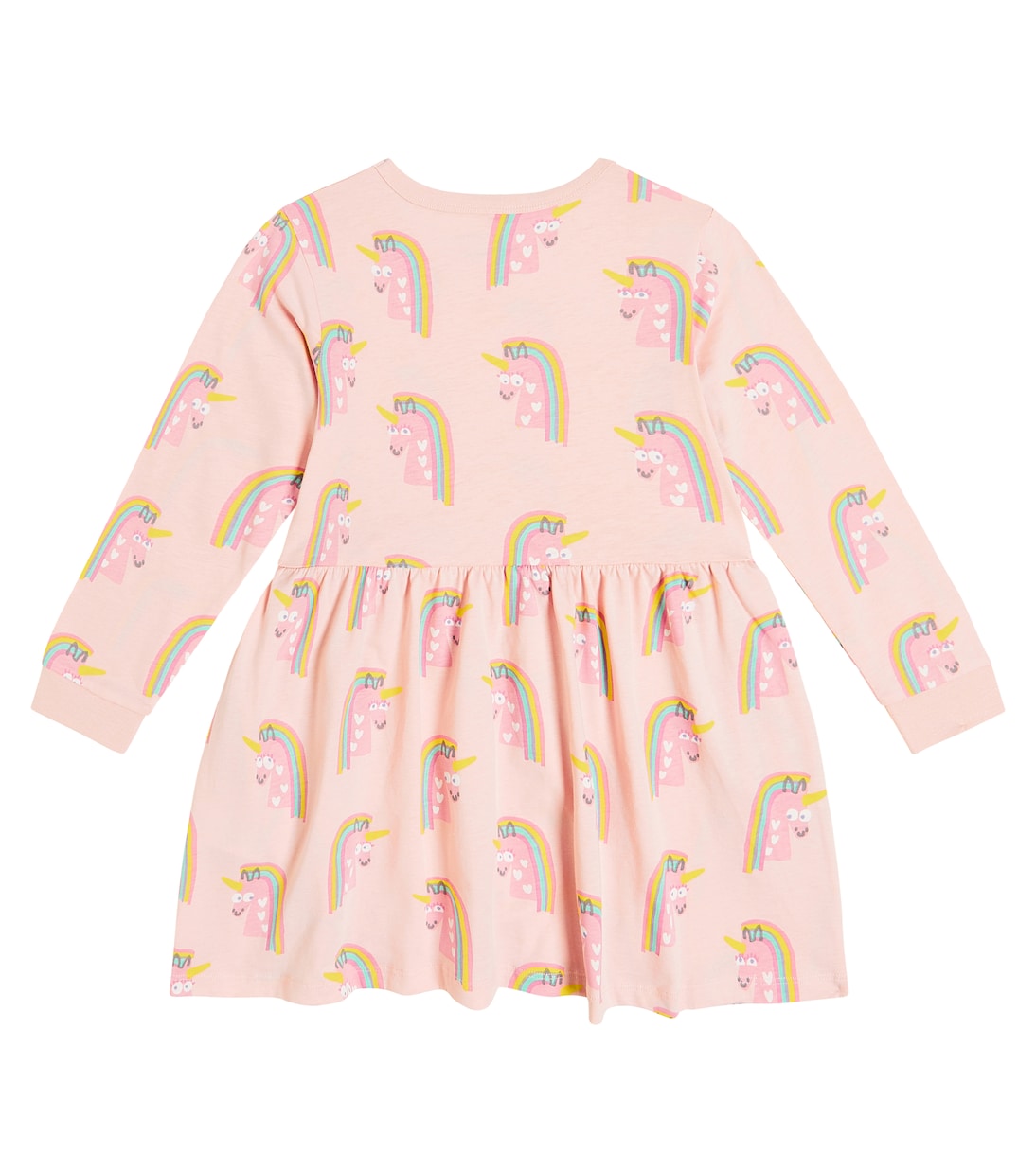 Abito in jersey di cotone con stampa | Stella McCartney Kids