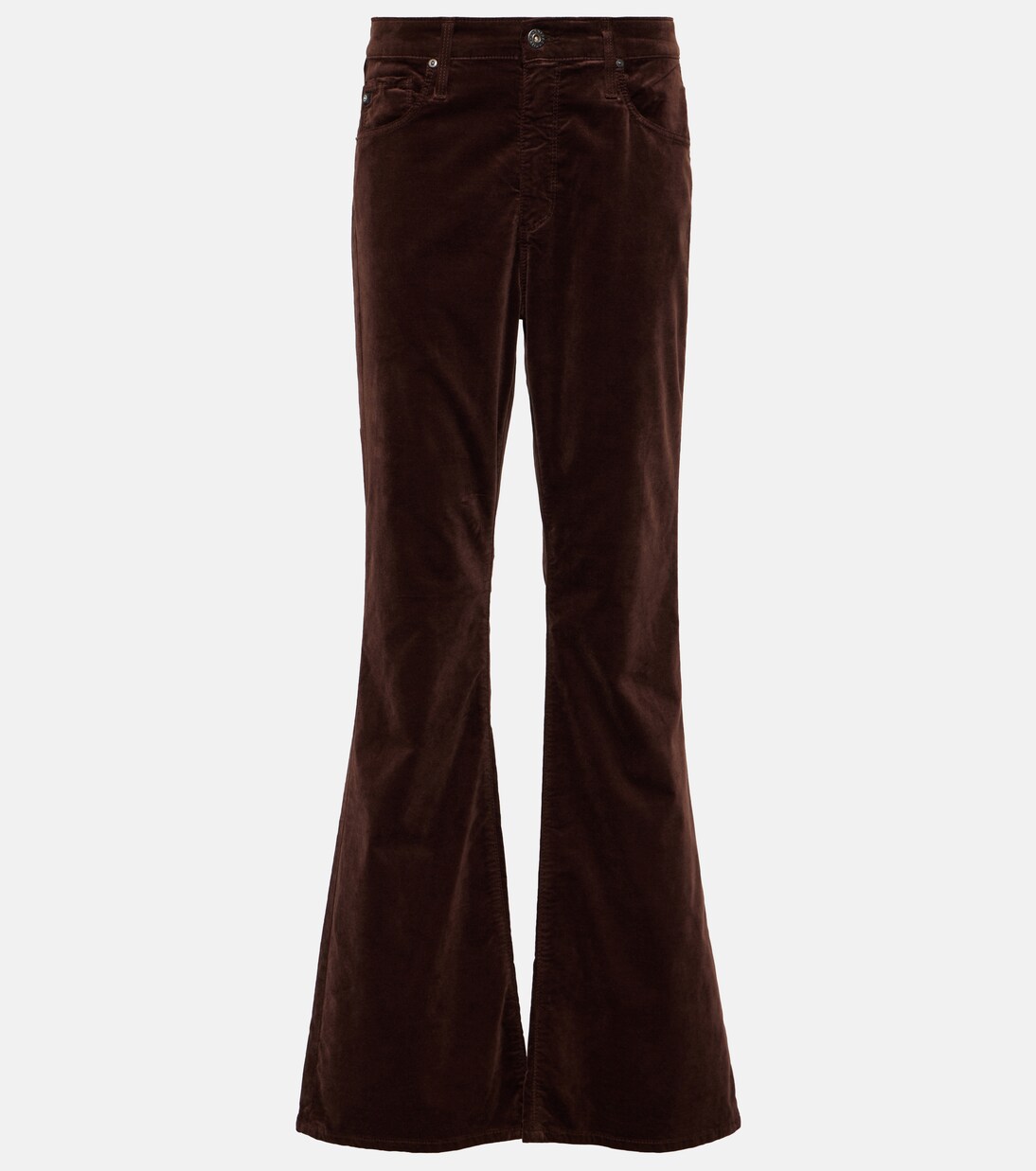 Pantaloni flared Farrah in velluto | AG Jeans